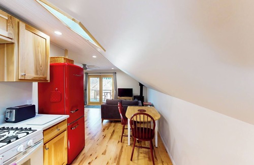 Lake Township Condo | Half-Mile to Crystal Lake! Couples Retreat w/Deck