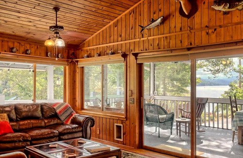 Clayton House | Hannahs Perch on Lake Burton with Private Top Patio and Bottom Dock