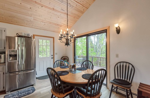 Fleetwood Cottage | Happinest Vacation Cottage | Chic, Modern Interior | Covered Porch & Hot Tub