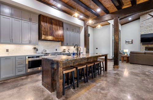 Pickens Cabin | Heated Pool, Big Game Area, Fun Slide, Pond, Hot Tub, Fire Pit
