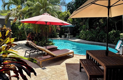 South Middle River Apartment | Heated pool, lush oasis getaway near Wilton Manors