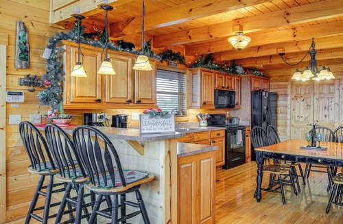 Gatlinburg - Pigeon Forge Cottage | Heavenly Vista at Crown Point: Near Pigeon Forge!