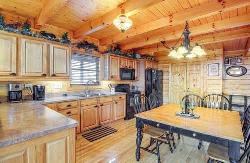 Gatlinburg - Pigeon Forge Cottage | Heavenly Vista at Crown Point: Near Pigeon Forge!