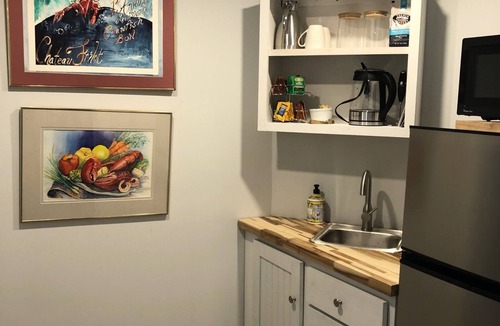 Uptown Historic District Apartment | Hey foodies 1-BR apt on restaurant row. Wheelchair accessible and pets welcome!