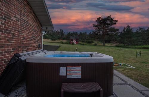 Gaylord House | Hidden Oasis Indoor Pool Hot Tub Estate