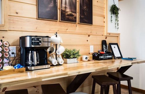 Creola Cabin | Hill Yea! Deck Fireplace + Hot Tub + Fenced Dog Run + EV Charger
