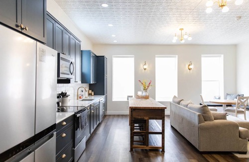 Wheeling Apartment | Historic Market Plaza Overlook