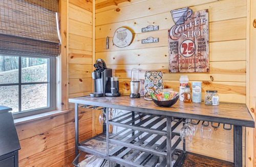 Murphy Cabin | Hot Tub + Fire Pit: Dog-Friendly Cabin in Murphy!