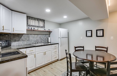 Northeast South Bend House | Hot Tub, Fire Pit—Walk to Notre Dame and Downtown