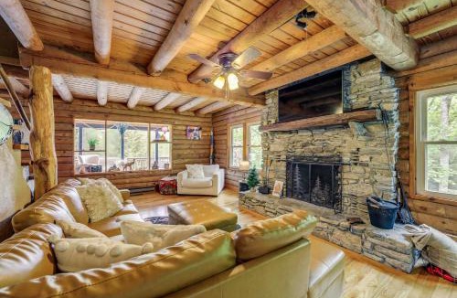 Canton House | Hot Tub, Fire Pit: Waynesville Getaway Near Hiking