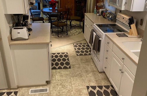 Harrisville House | House is located on Lake Huron with a private beach