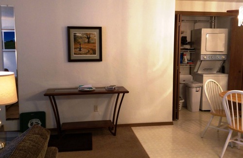 Ashwaubenon Condo | Huge Condo! Private Garage! WiFi. OPEN CONCEPT. Max 1 person, or 1 couple.