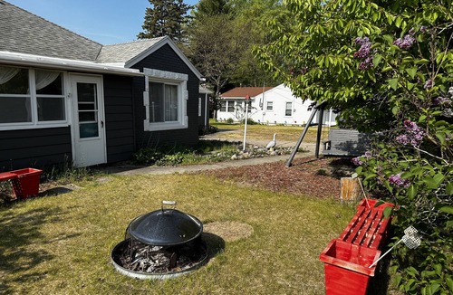 Oscoda House | Huron Winds kiddy corner to Lake Huron and near the Oscoda splash park!