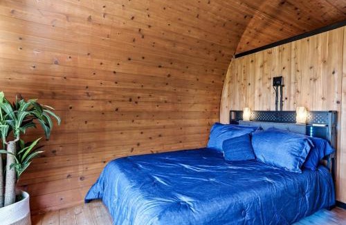 Arlington Other | Incredibly Unique Barrel Pod on a Beautiful Private Vineyard with Breathtaking Views for an Unforgettable Glamping Experience in Jonesville, North Car
