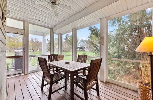 New Buffalo House | Juniper Presents: Family Getaway, Pool Access, nr Pond & Pool Views