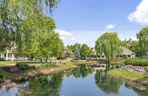 New Buffalo House | Juniper Presents: Family Getaway, Pool Access, nr Pond & Pool Views