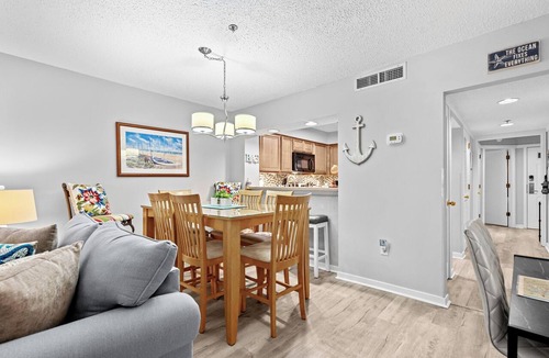 Arcadian Shores Condo | Kingston Laurel 210 2nd floor Elevator,Pool,Beach
