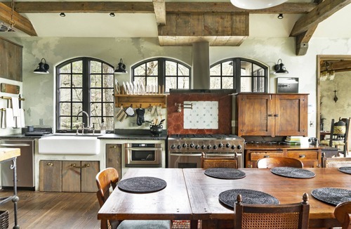 Lake Sequoyah Ski Chalet | La Chatelaine, BEAUTIFUL LAKEFRONT FRENCH CHATEAU IN HIGHLANDS, NC