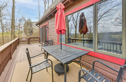 Bronston Cabin | Lake Cumberland Log Cabin Near 3 Boat Ramps
