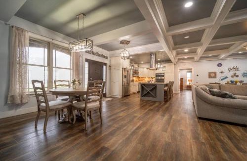 Dandridge House | Lake Dock - Hot Tub with Game Room and Guest Suite