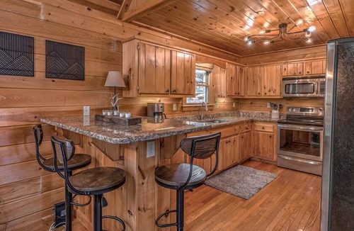 Morganton Cabin | Lake Escape - Pet Friendly | Private Dock on Lake Blue Ridge | Hot Tub