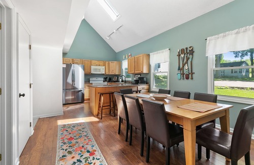 Paw Paw Lake House | Lake Front, Hot Tub, Game Room, Kayak/SUPs, Firepit, Pet Friendly