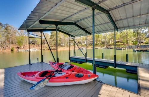 Fair Play House | Lake Hartwell Vacation Rental w/Boat Dock & Slip!