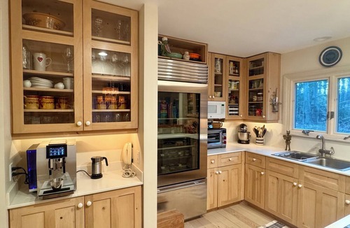 Bridgman House | Lake Michigan Beachfront Home - Private beach, pool & woods outside your door