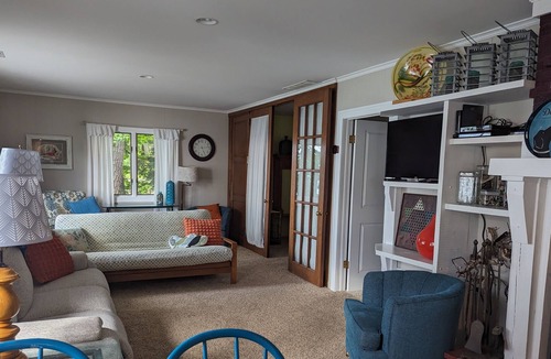 Shelby House | Lake Michigan Home, on the Water, Just 25 Steps to the Beach! Well kept property