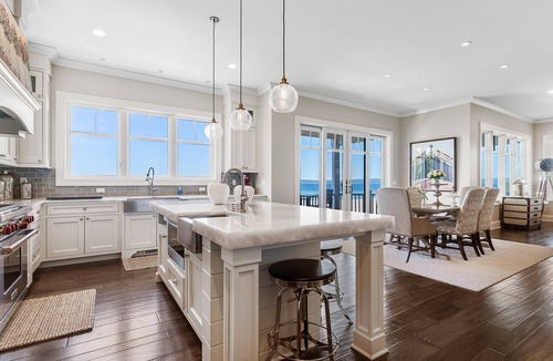 Bay Harbor House | Lake-view luxury awaits at Serenity North 4 in Bay Harbor, MI, with 4 bedrooms.