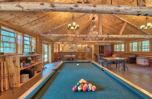 Levering Cabin | Lakefront Cabin w/Private Beach, Fire Pit & Kayaks