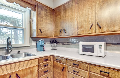 Eagle River House | Lakefront Eagle River Retreat w/Dock & Fire Pit!