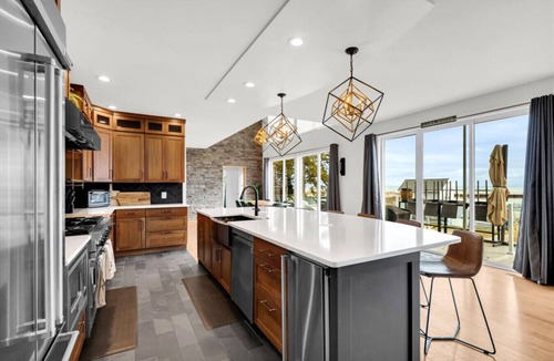 Port Sanilac House | Lakefront Estate w/Pool, Hot Tub & Harbor Views