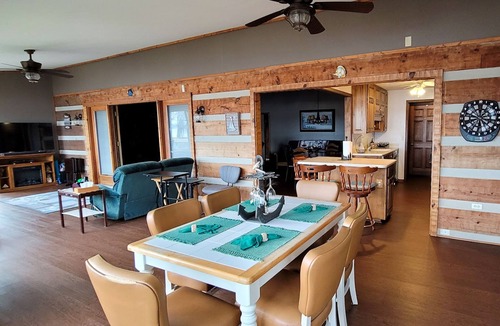 Jefferson City House | Lakefront home w/free attraction tickets, amazing views, & dock