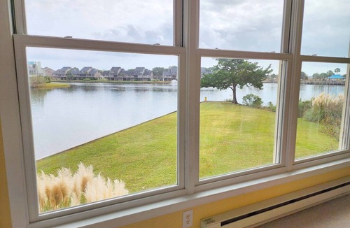 Litchfield by the Sea Condo | Lakeside 58A- Lakefront, Pool, Clubhouse and Tennis Courts, Walking Paths