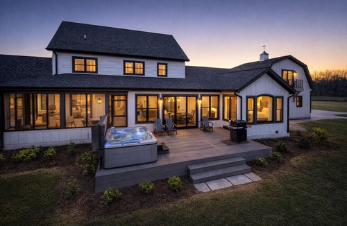 Sheboygan House | Lakeview Farm | Beach · Hot Tub · Theater · Views