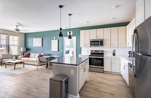 Kenton Apartment | Landing | Chic 2BD, Clubhouse, Yoga Studio