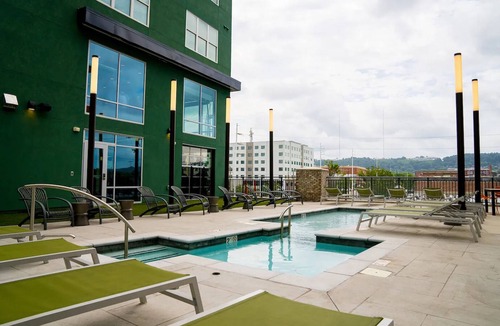 Five Points South Apartment | Landing | Chic Studio, Gym, Yoga Studio