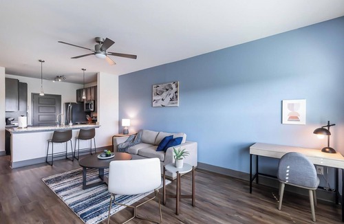 Hurstbourne Apartment | Landing | Modern 1BD, Clubhouse, Gym