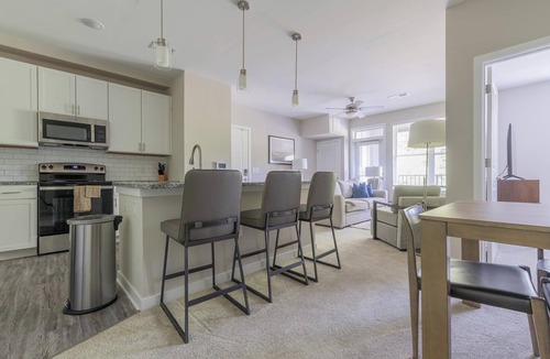 Huntersville Apartment | Landing | Modern 1BD, Pool, Game Room