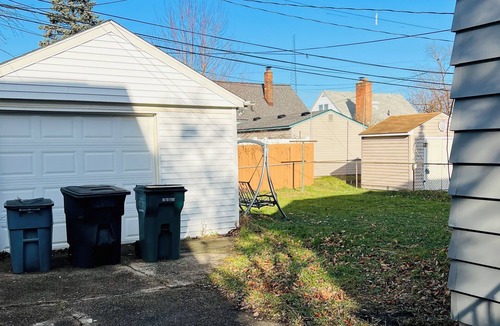 Ferndale House | Large Yard Ferndale Home near Motor City Detroit. Pet-Friendly!