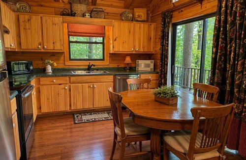 Hiawassee Cabin | Last-minute discounts! Honey Lodge, Beautiful Mtn View, Master Main Town 1 Mile