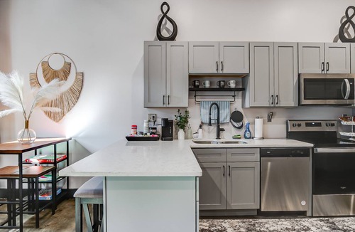 Kingsport Condo | Luxe Loft Living in Downtown Kingsport's Iconic Telephone Building