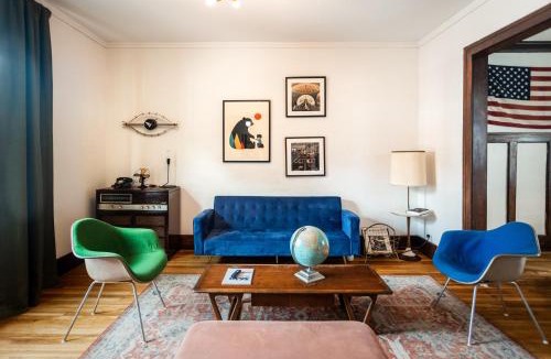 Mexicantown - Southwest Detroit House | Luxe Mid-Century Styled Historic Townhouse #1