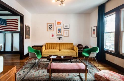 Mexicantown - Southwest Detroit House | Luxe Mid-Century Styled Townhouse #3631