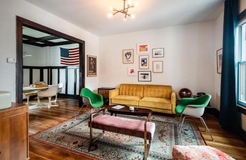 Mexicantown - Southwest Detroit House | Luxe Mid-Century Styled Townhouse #3631