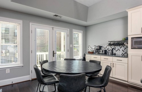 Near Northeast House | Luxe Three floors. Four bedrooms each with private full bath Garage Parking