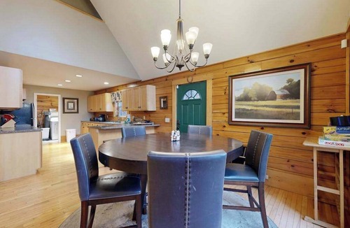 Sylva House | Luxurious cabin w/private hot tub, firepit and great views - dogs allowed
