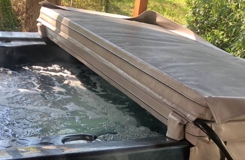 Acworth Apartment | Luxurious Private Studio Get-away w/Hot Tub, Koi Pond & Fire Pit!