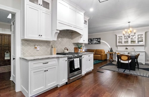Evansville House | Luxury 4BR Forest Retreat w/Theater, Game Room, Modern Design & Total Privacy